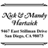 Hartwick Address Stamp