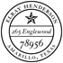 Henderson Address Stamp