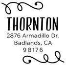 Thornton Address Stamp