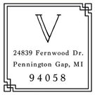 Picture of Extra Stamp Plate - Ventura Address Stamp