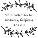 Picture of Extra Stamp Plate - McKinney Address Stamp