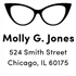 Molly Address Stamp