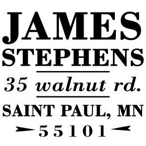 Stephens Address Stamp