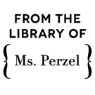 Picture of Extra Stamp Plate - Perzel Library Stamp