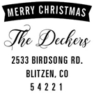 Decker Holiday Stamp