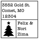 Picture of Extra Stamp Plate - Nori Holiday Stamp