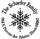 Picture of Extra Stamp Plate - Schaefer Holiday Stamp