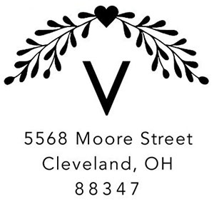 Victoria Address Stamp