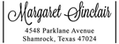 Margaret Rectangular Address Stamp