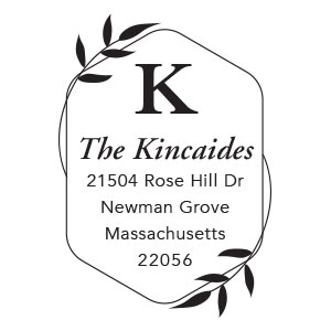Kincaide Address Stamp