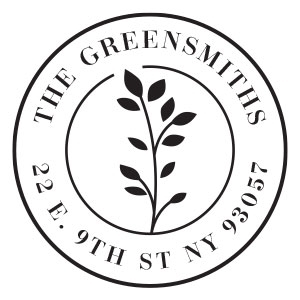 Greensmith Address Stamp