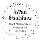 Astrid Address Stamp