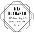Buchanan Address Stamp